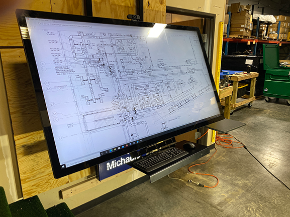 Wall Mount Monitor