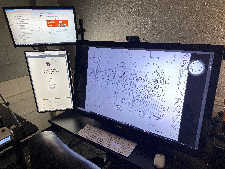 large monitor