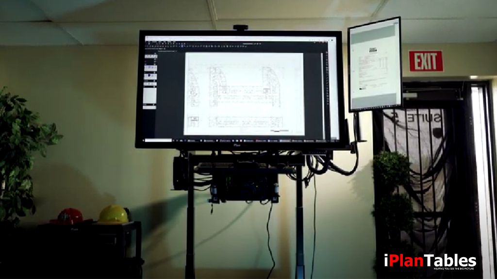 Large touchscreen monitor