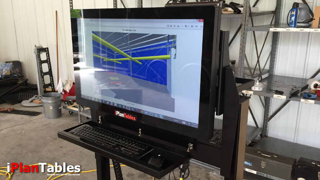 Electronic drawing table