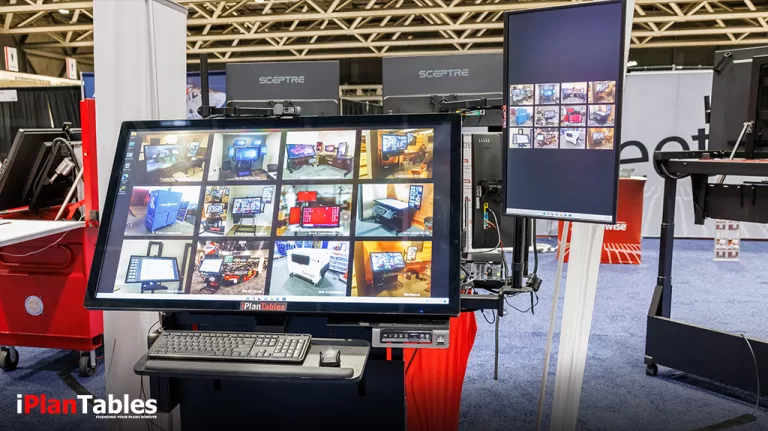 Modern Professional Workstations:  The iPlanTables V-Series Interactive Multi-Touch Display Experience