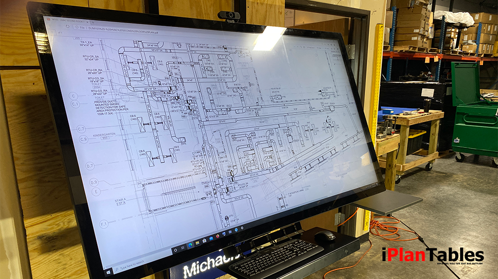 large touch screen monitors