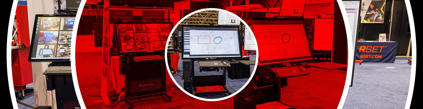 Large Touch Screen display banner