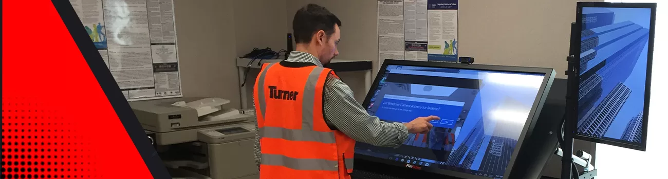 touch screen work station