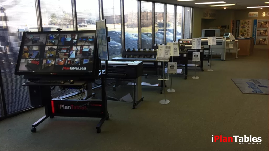 touch screen plan table