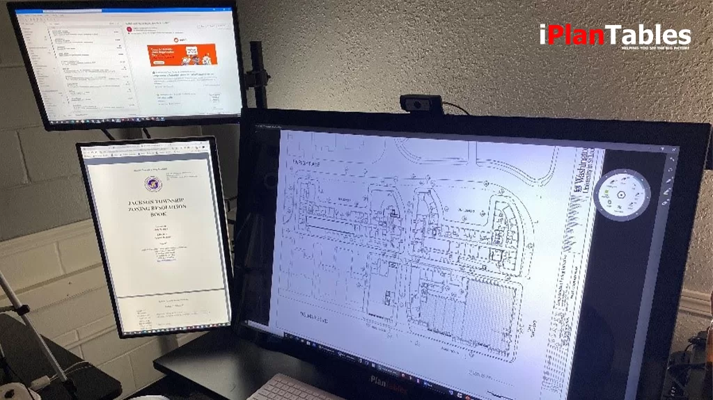 large touchscreen