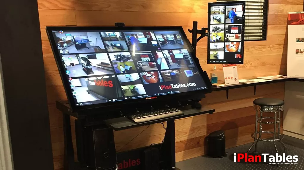smart touch screen table workstations