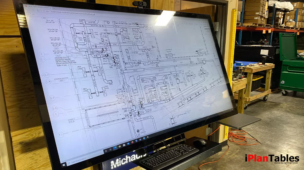 55 inch display