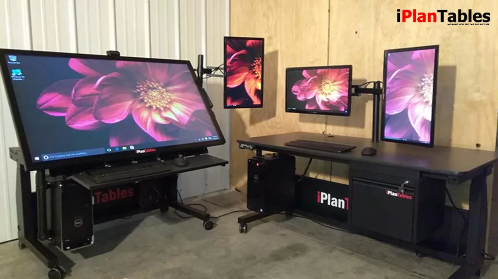 4 monitor set-up