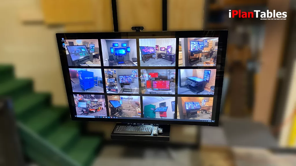 large wall mount touchscreens