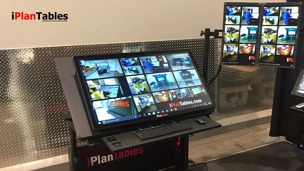 multi-monitor workstation
