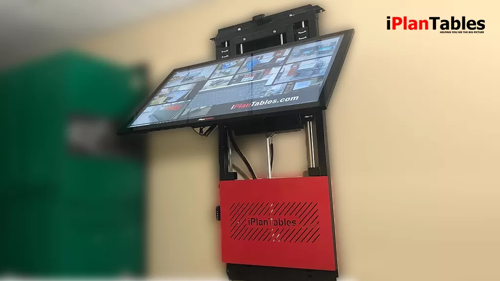 Wall mount touchscreen monitor