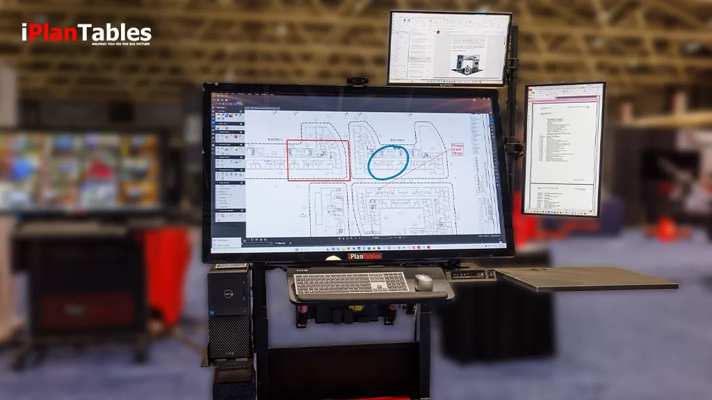 facility manager touch monitor