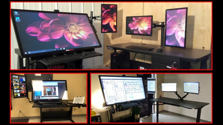 Smart touchscreen table
