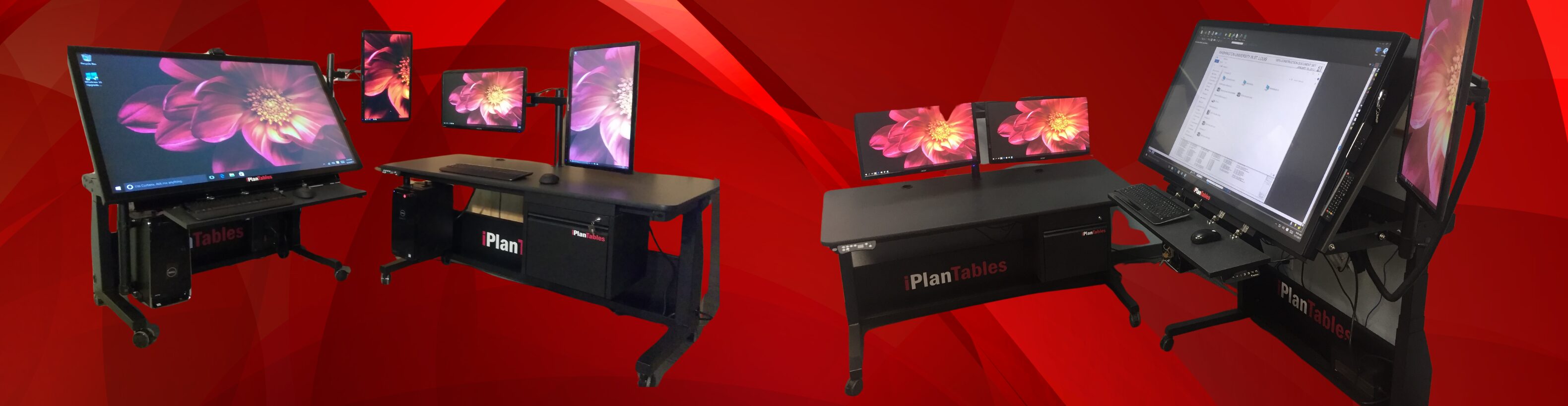 best dual monitor standing desk
