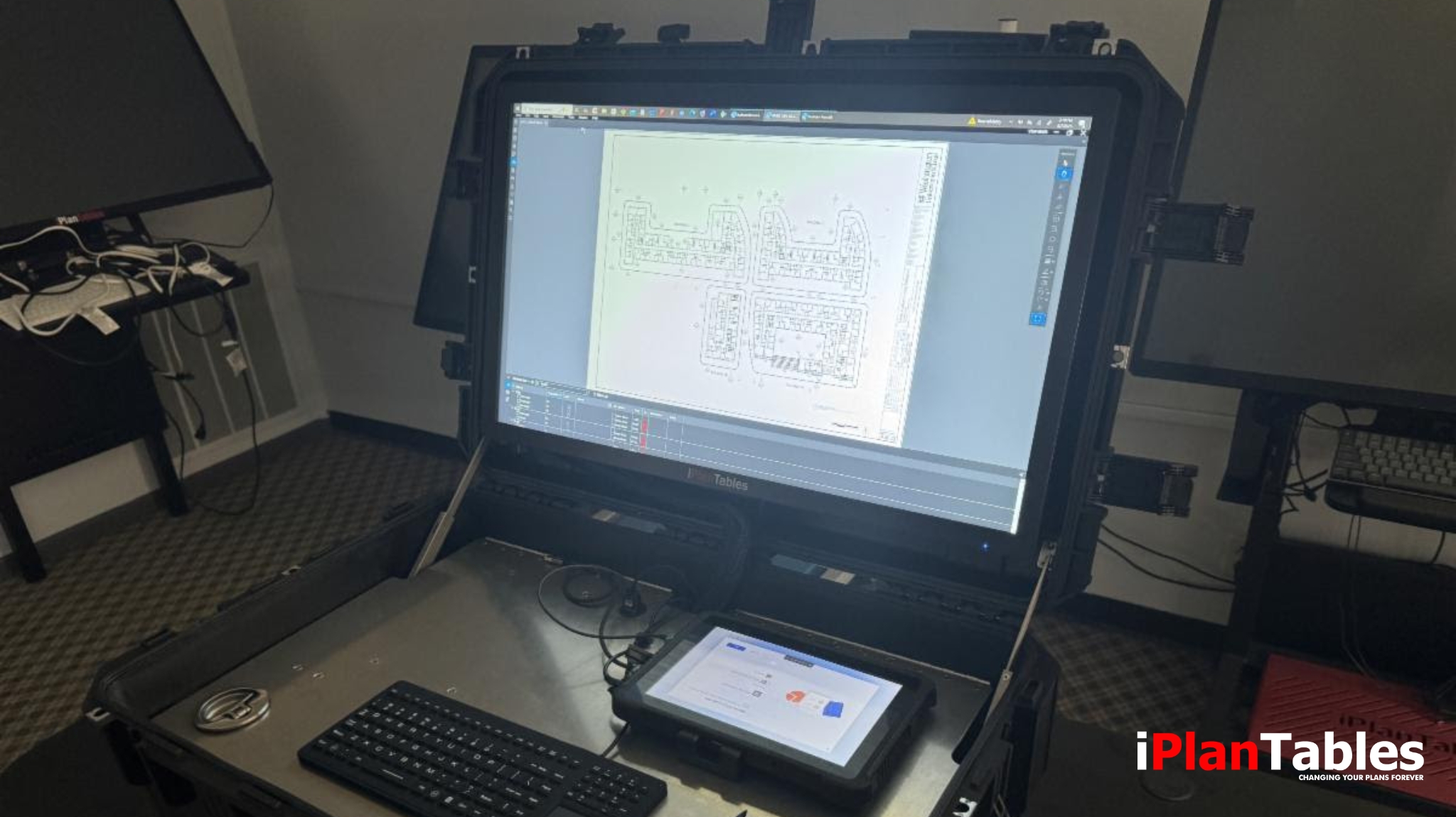 Rugged Touch Screen Workstation